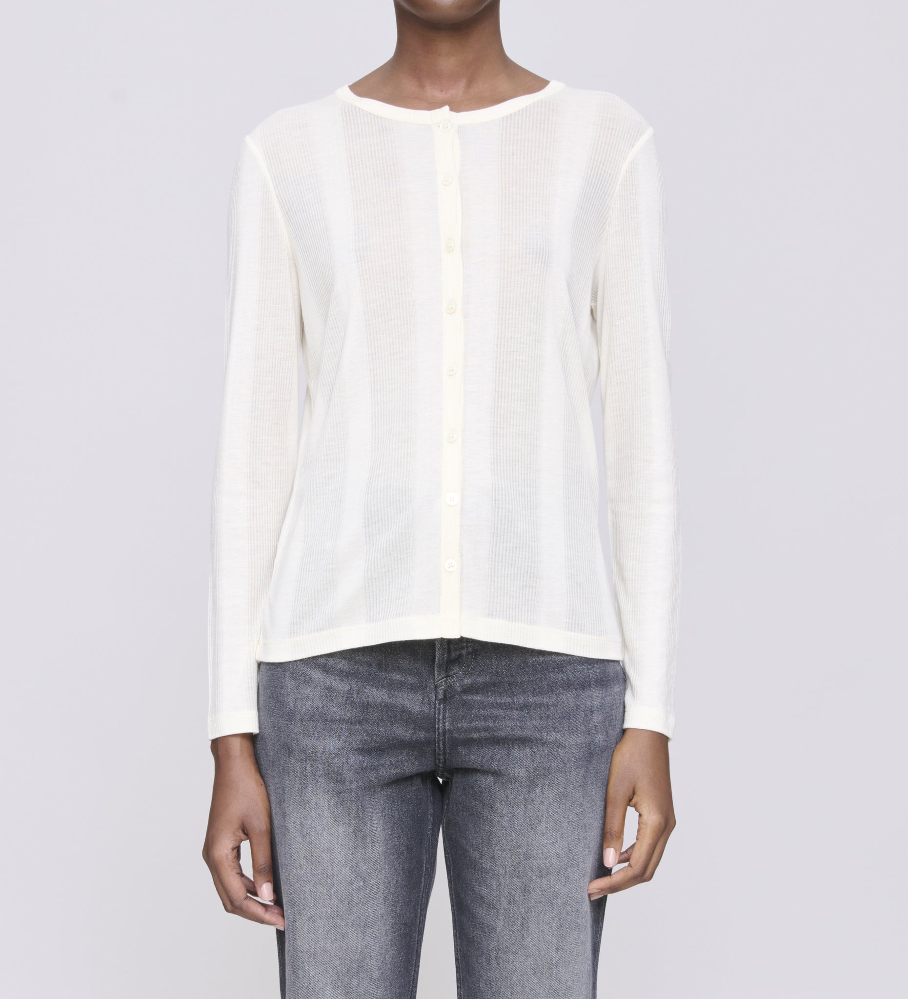 Lorie cardigan, écru