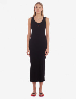 Baby fox ribbed tank dress