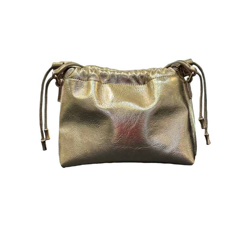 Mini Ninon bag, Dark Silver
