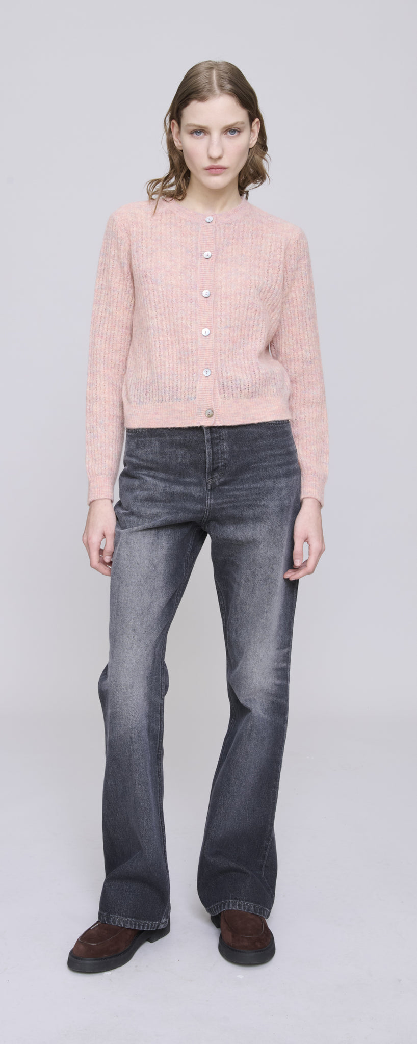 Maud cardigan, Pale Pink