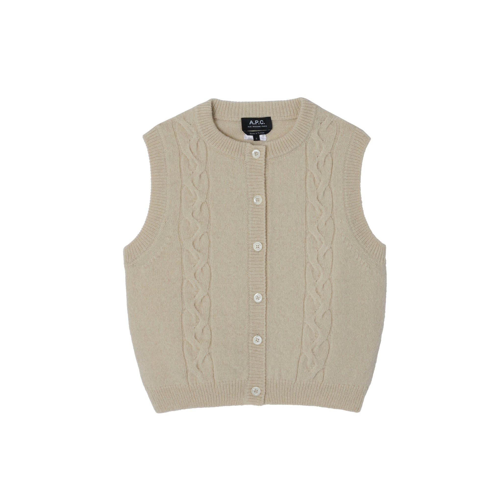 Alyson cardigan, Ecru