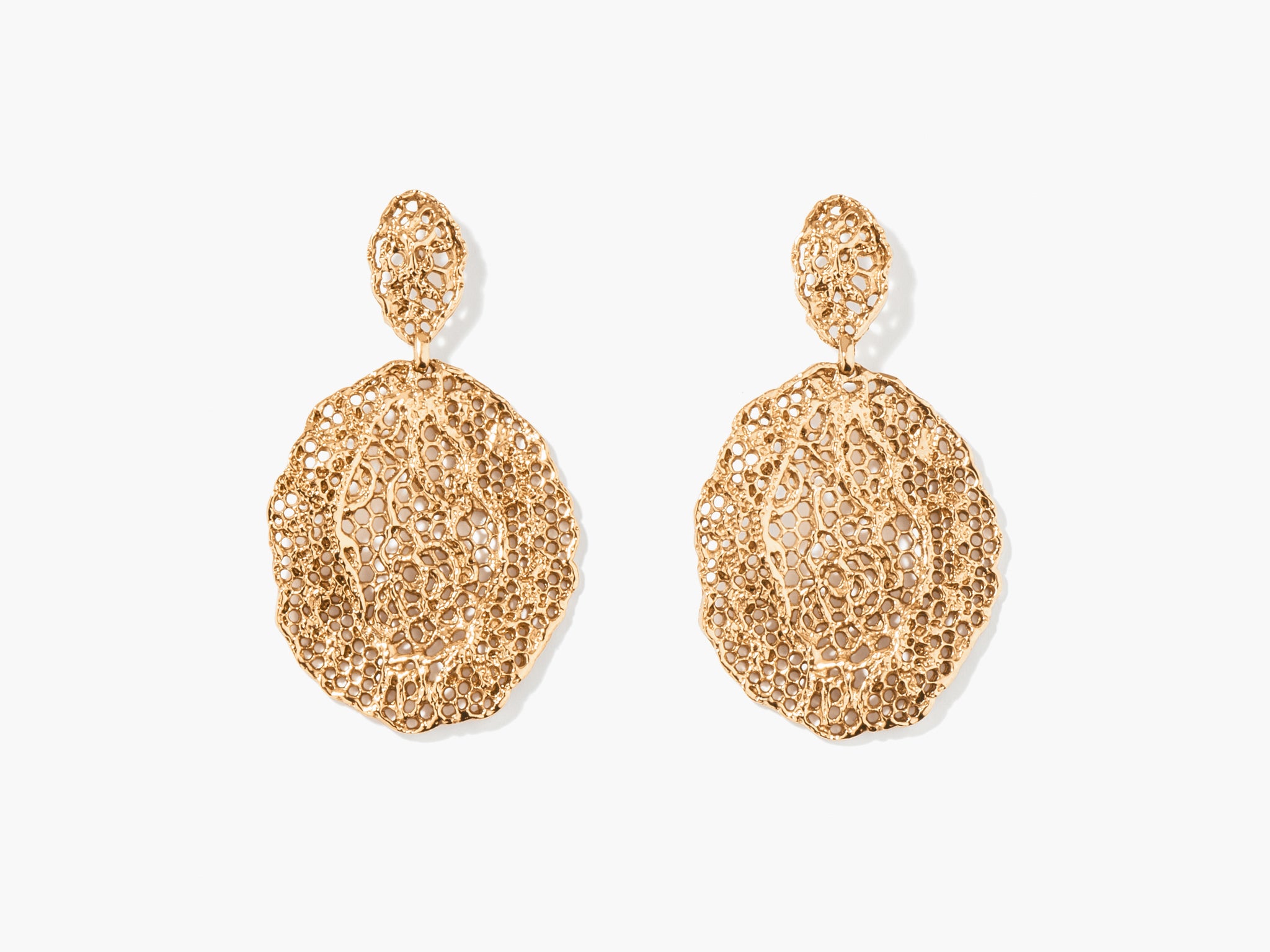 Vintage lace earrings