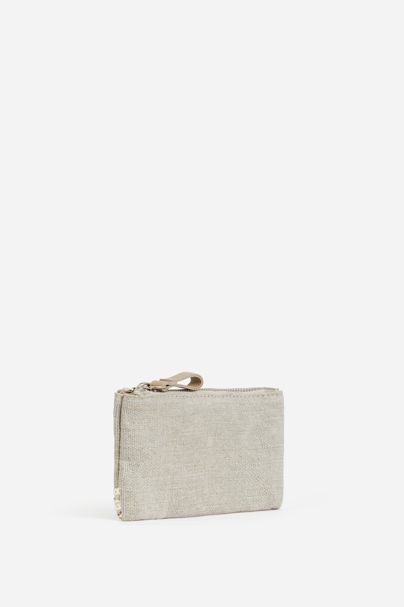 Pencil case, linen - sand