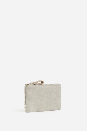 Pencil case, linen - sand