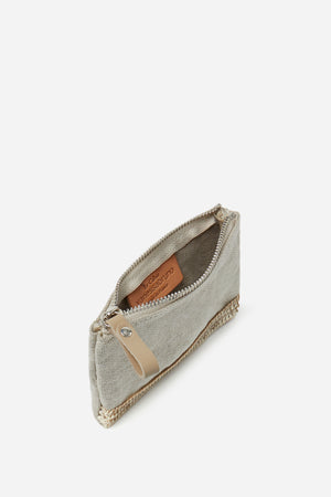 Pencil case, linen - sand