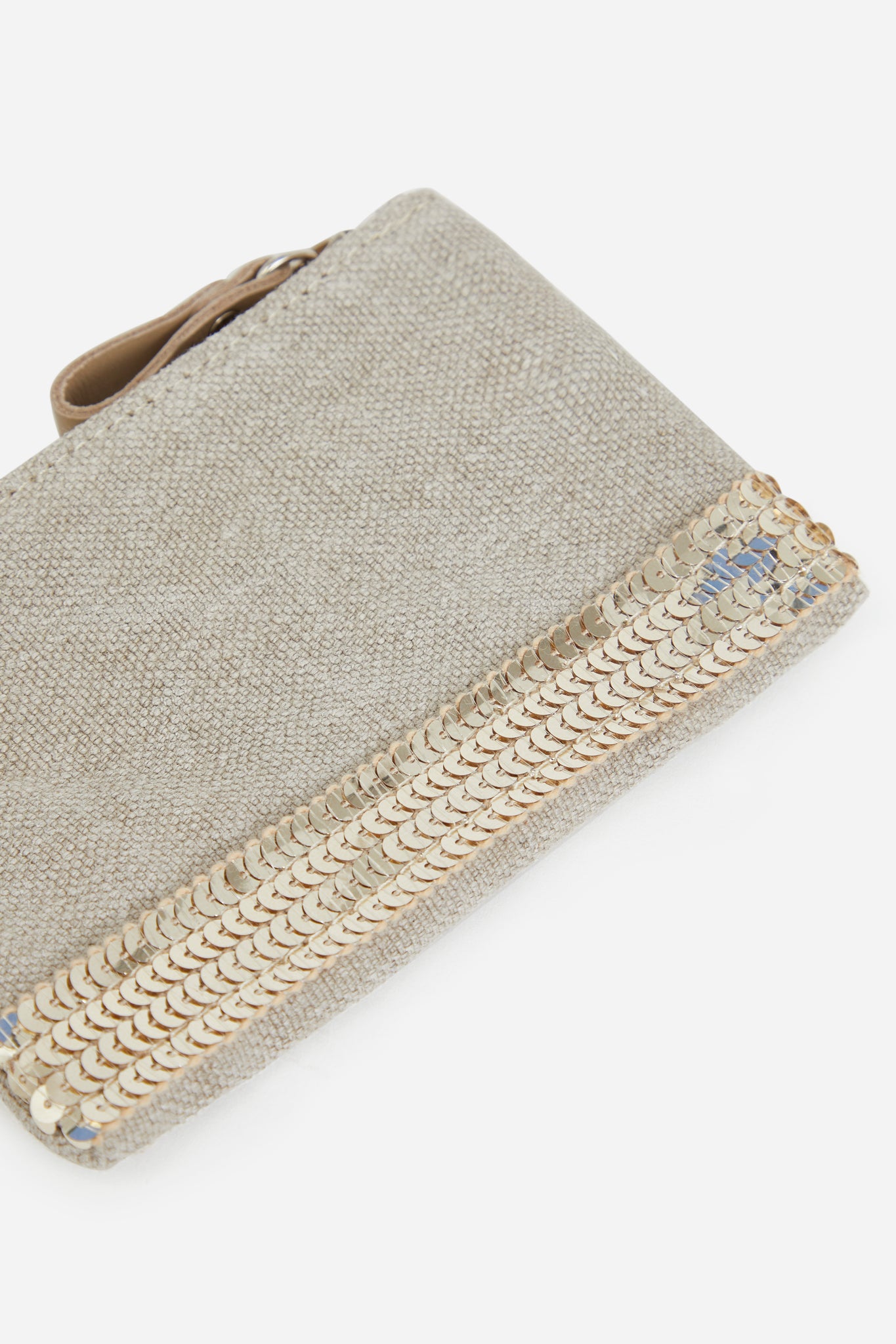 Pencil case, linen - sand