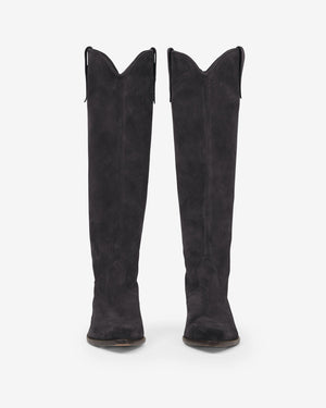 Denvee high boots, faded black