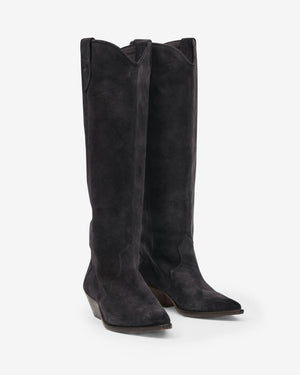 Denvee high boots, faded black