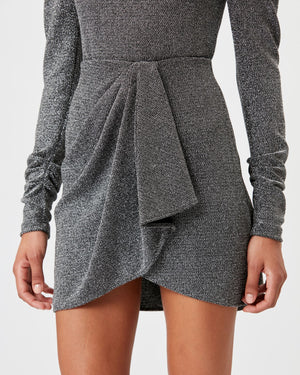 Bergen skirt, silver