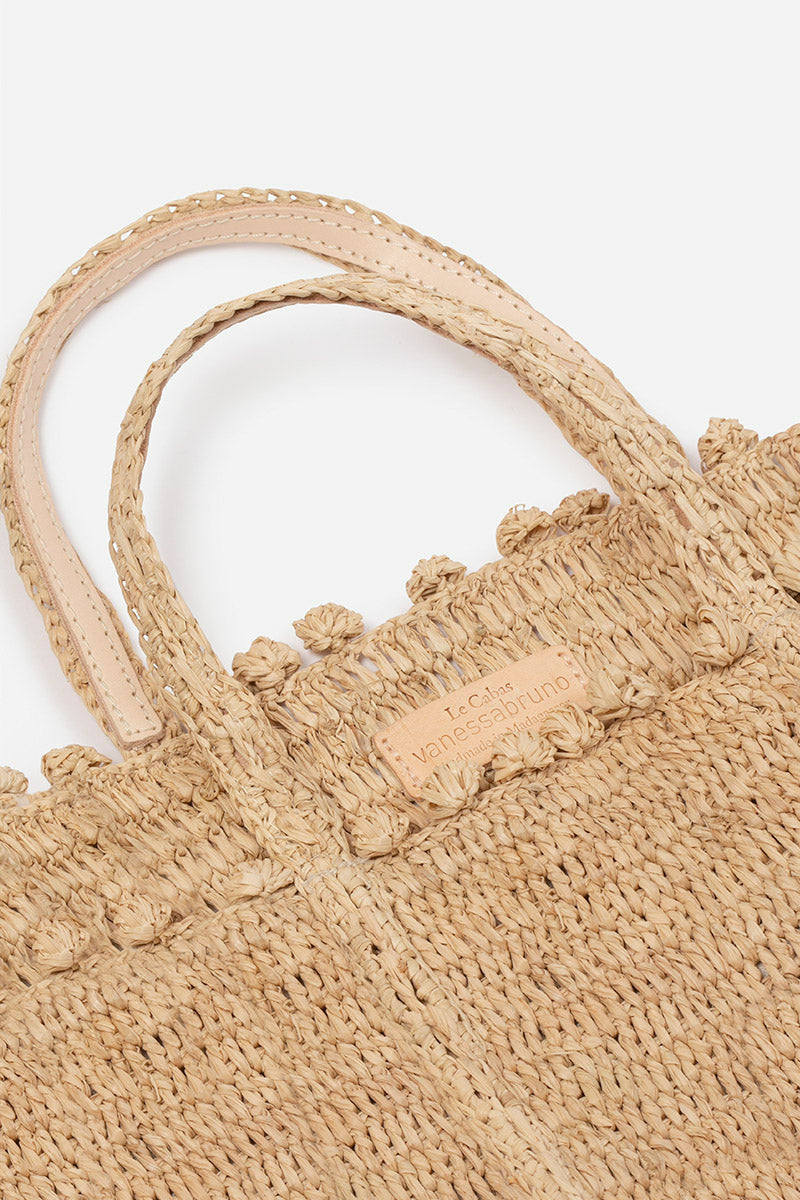 Small raphia cross body bulles