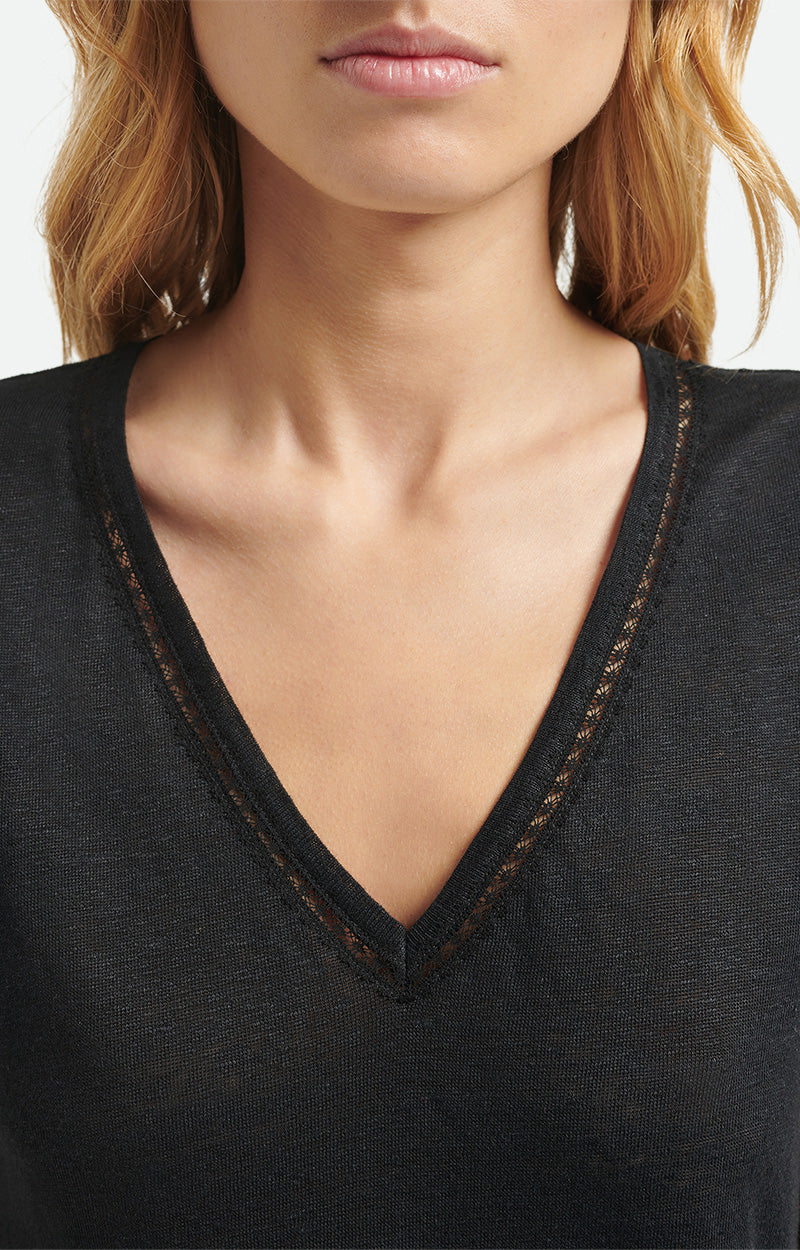 Natalia t-shirt, black