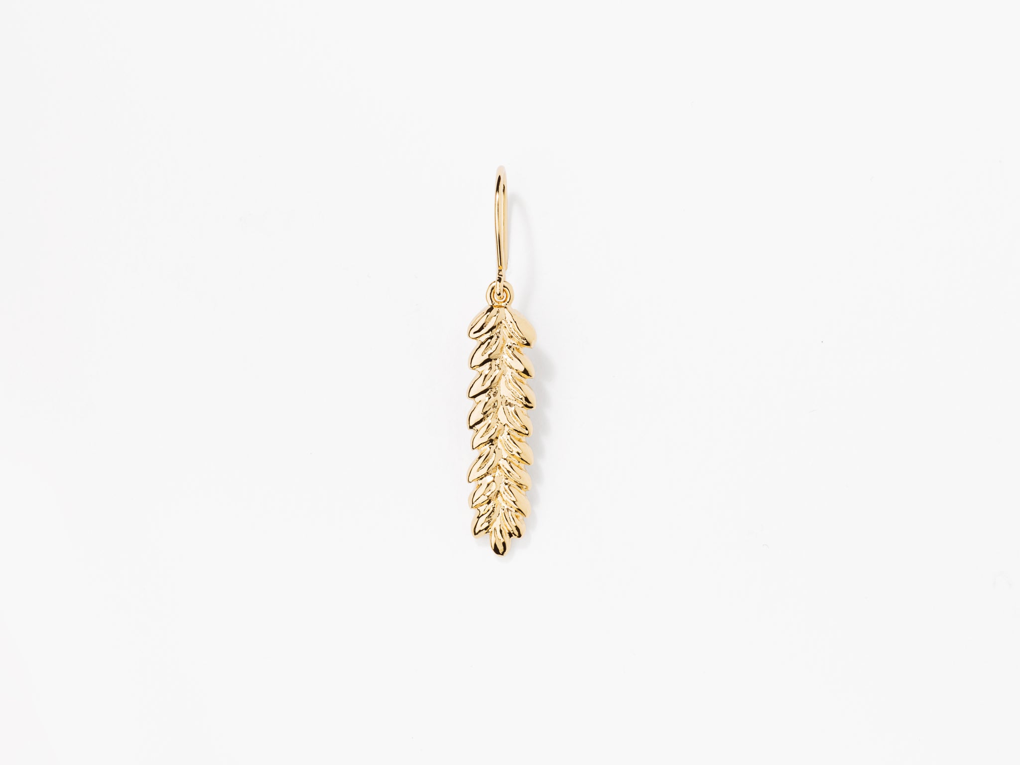 Aurélie wheat cob drop earring (single)