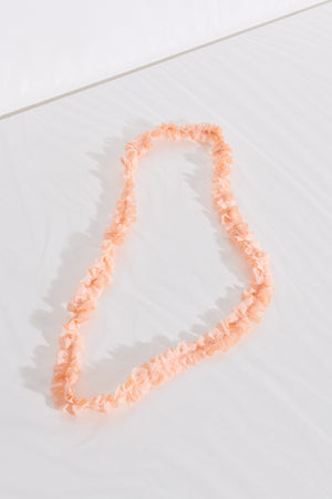 Aria necklace, soft peach