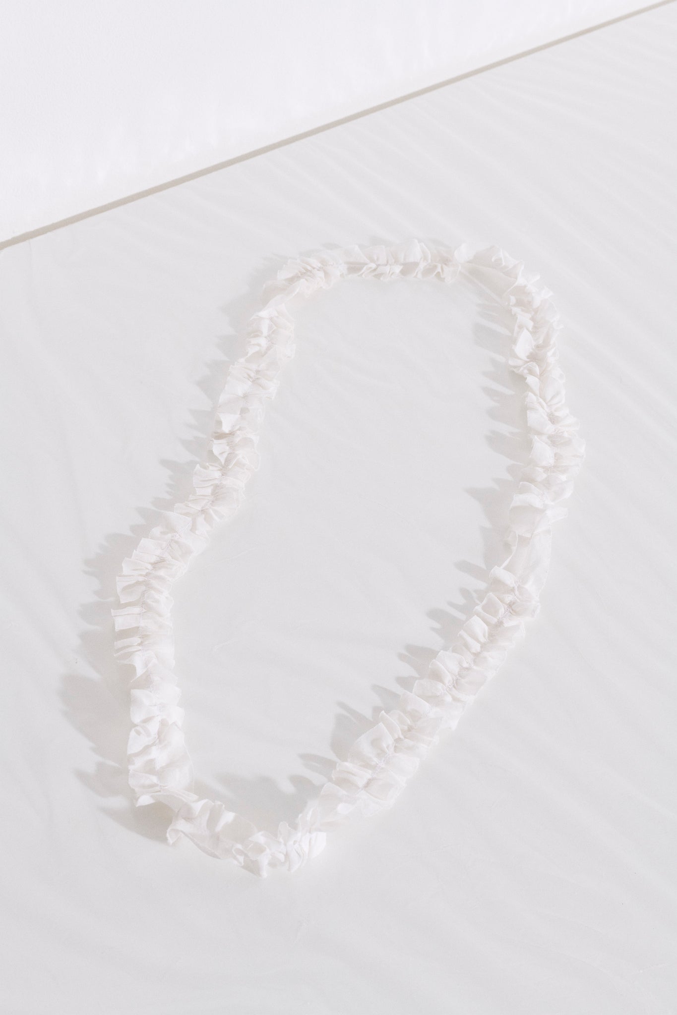 Aria, necklace, white