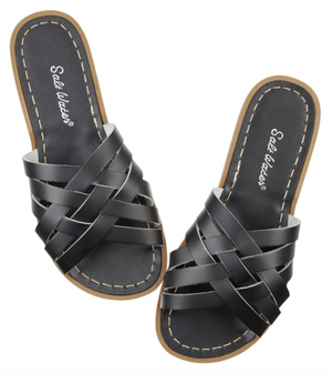 Retro slide, black