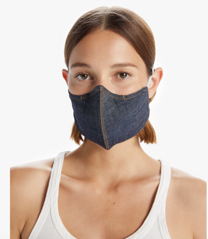 Mother adjustable denim face mask