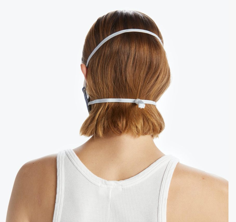 Mother adjustable denim face mask