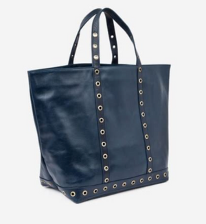 Cabas moyen cuir oeillets