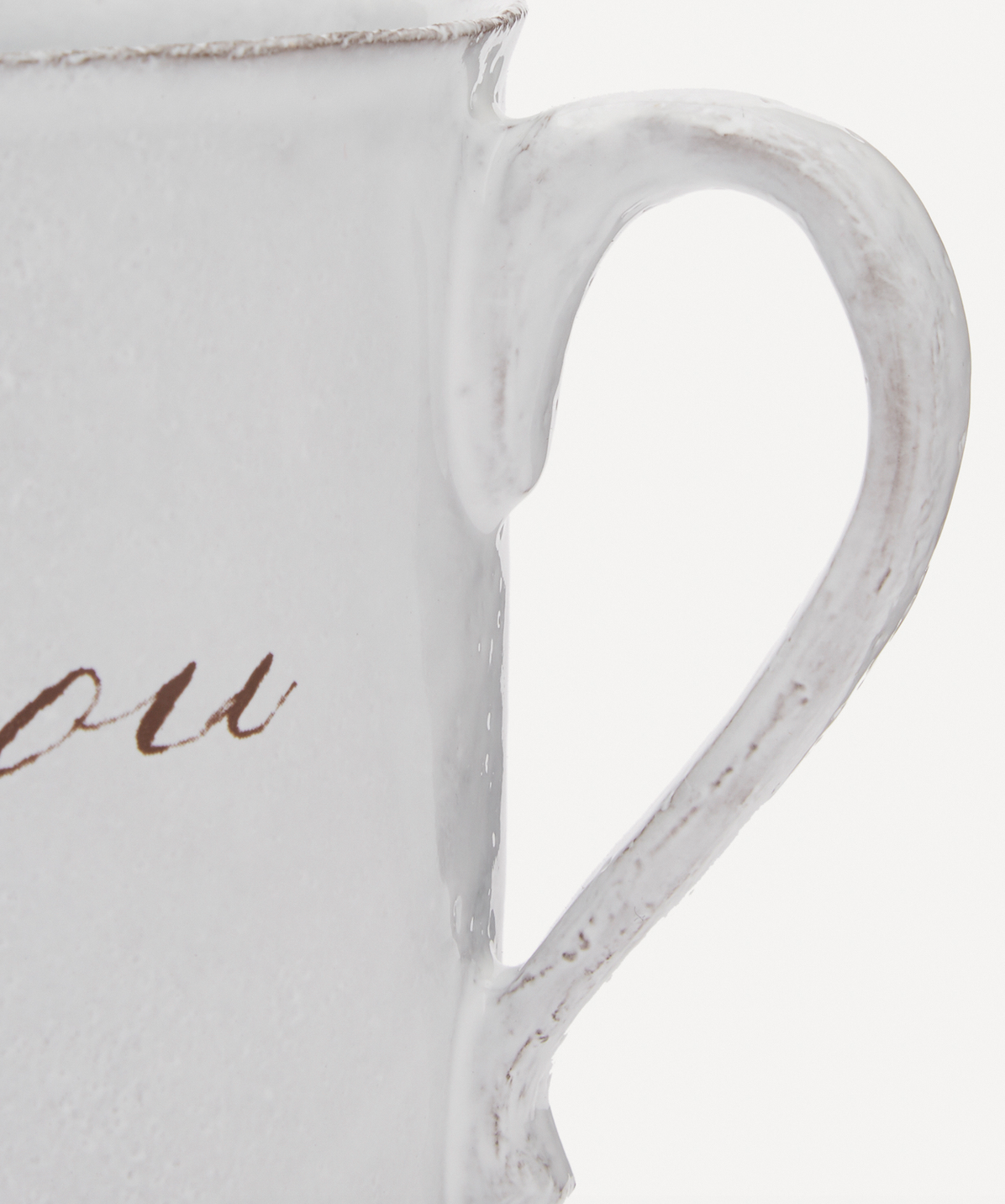 John Derian I Love You Mug