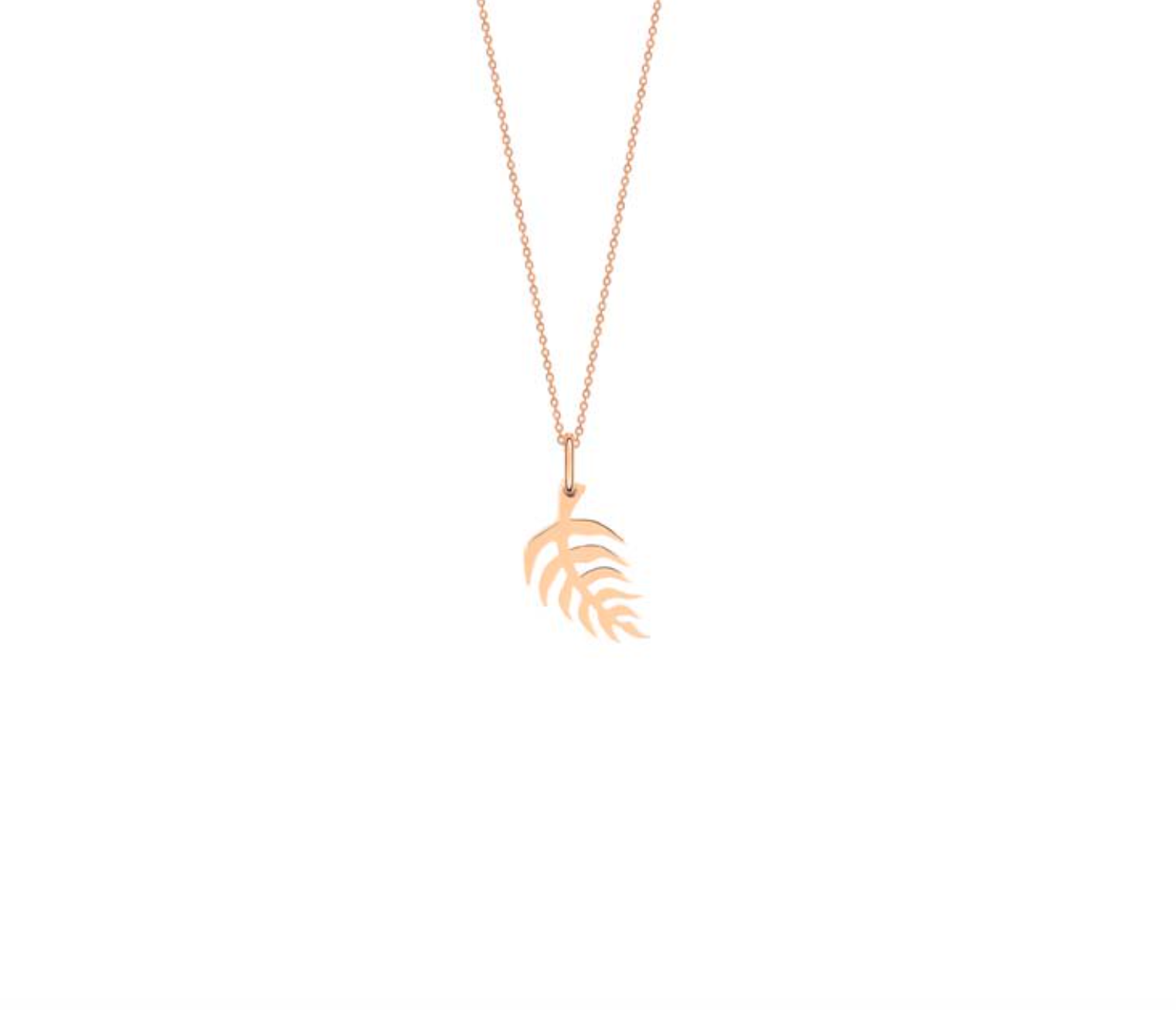 Mini Palm on chain necklace