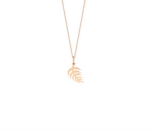 Mini Palm on chain necklace
