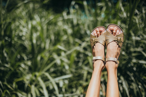 Saltwater classic sandal, gold