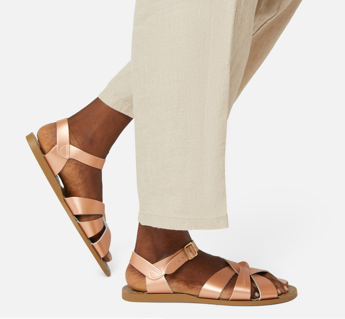 Saltwater original sandal, rose gold