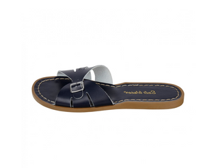 Saltwater classic slides, navy