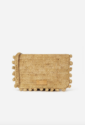 Raphia clutch, bubbles