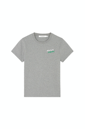 Mini handwriting t-shirt, grey mélange