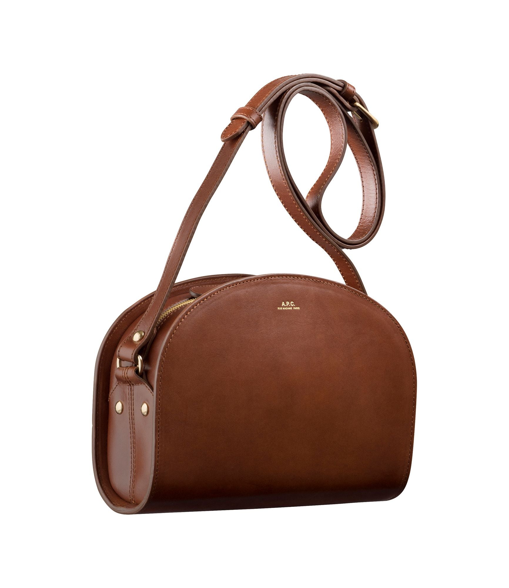 Demi lune bag, nut brown