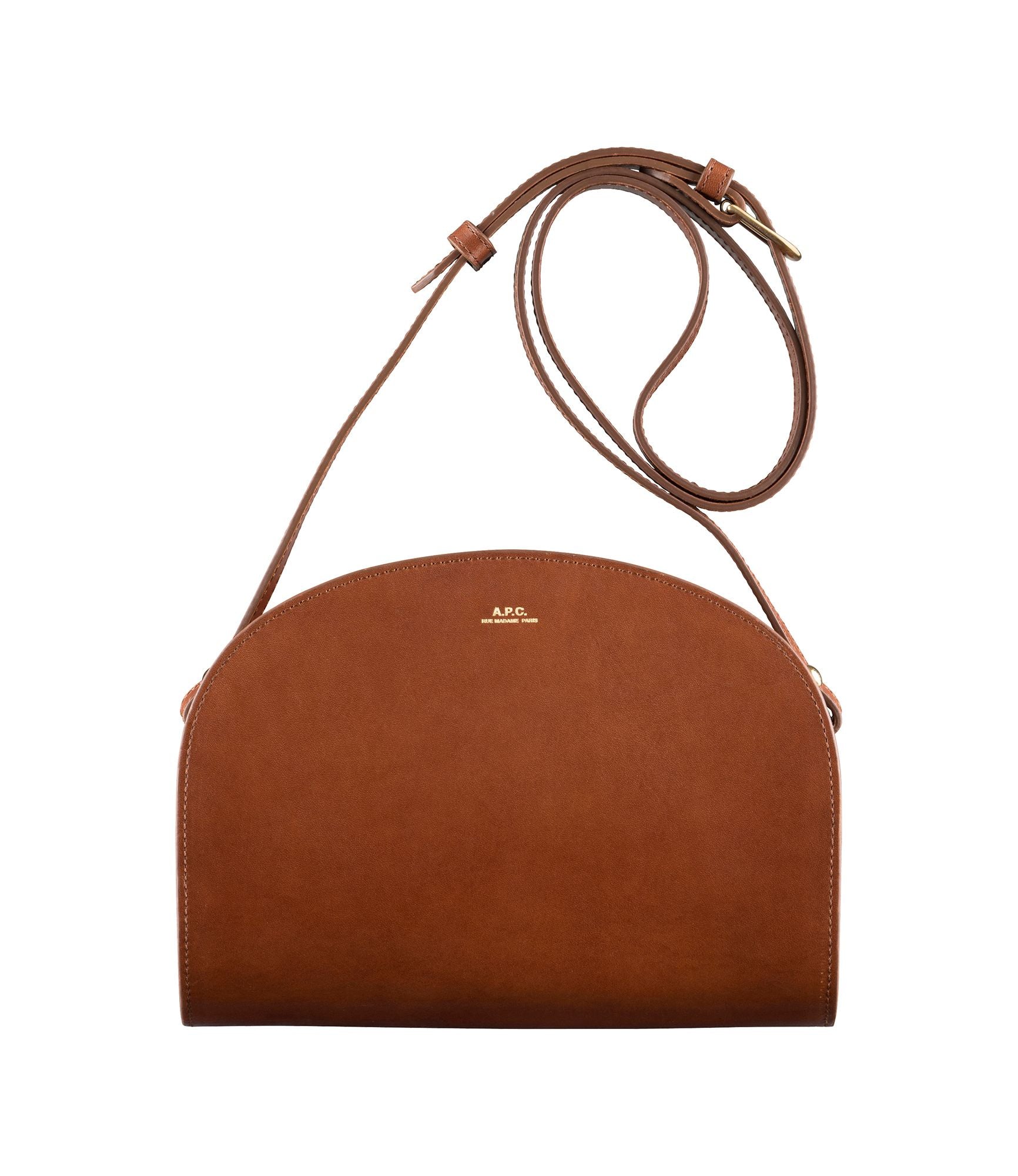 Demi lune bag, nut brown