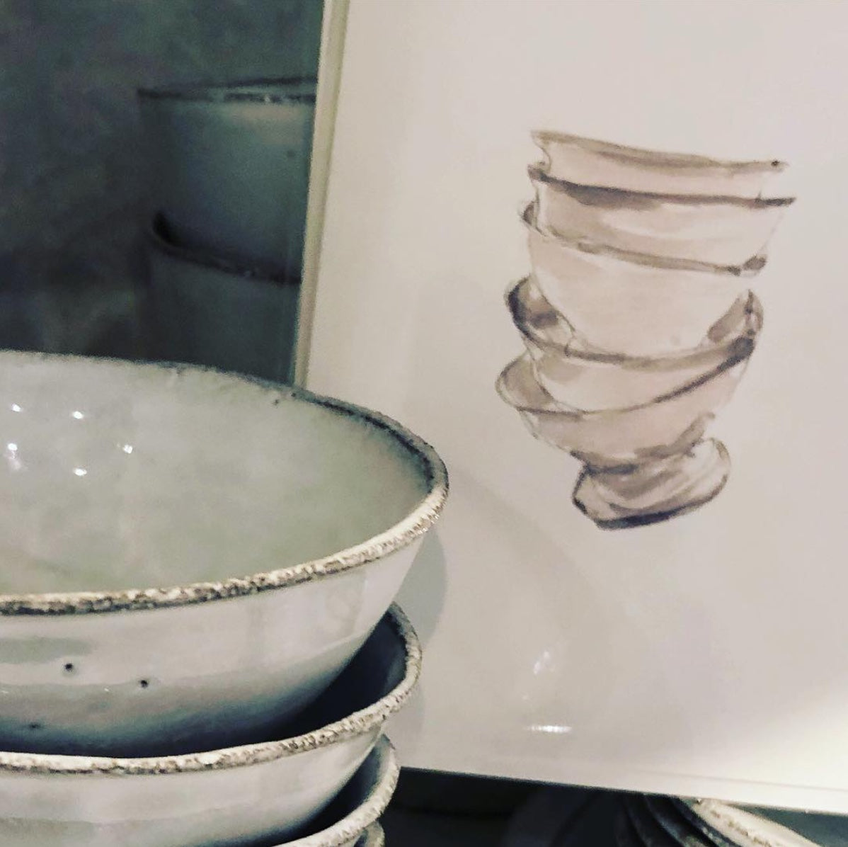 Small simple soup bowl, ASCSMP1