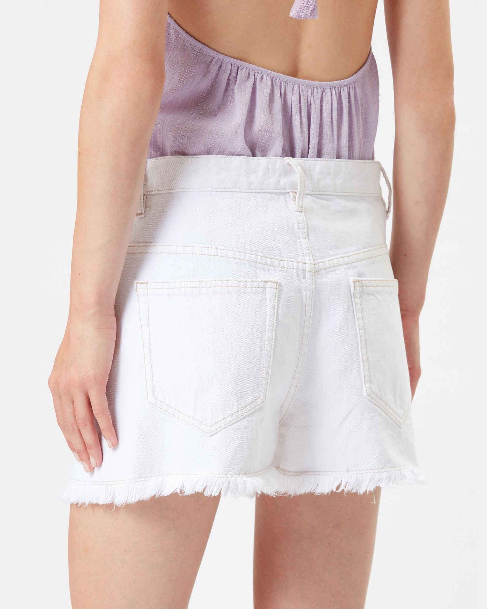 Lesia shorts, white