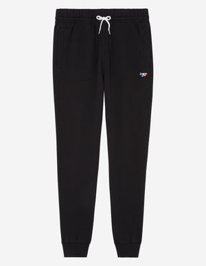 Tricolour fox Jog Pants, black