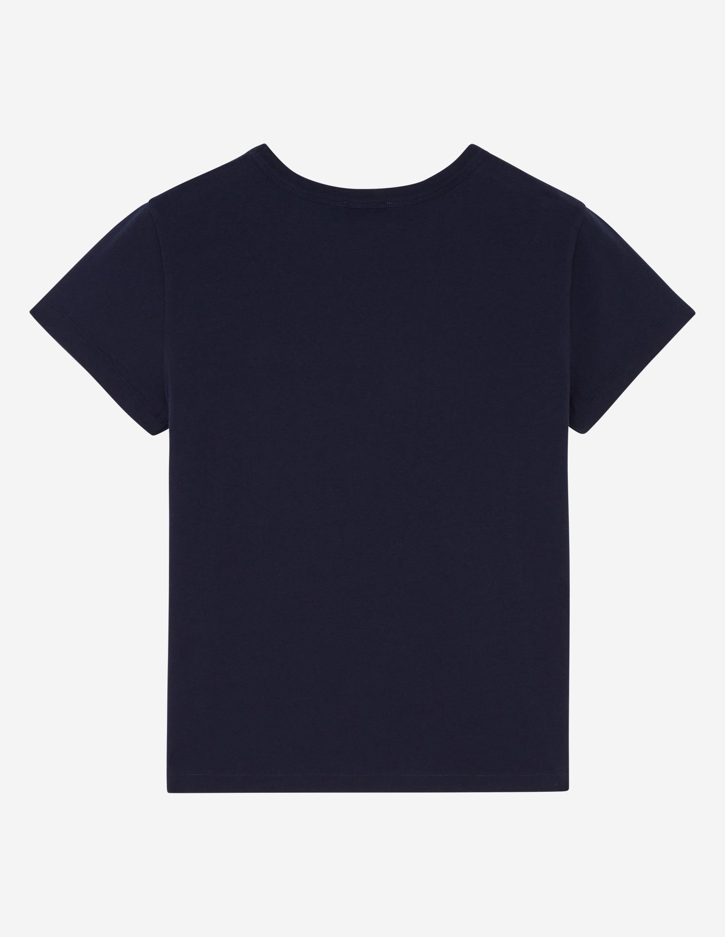 Tricolour fox pocket t-shirt, navy