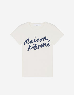 Handwriting t-shirt, latte