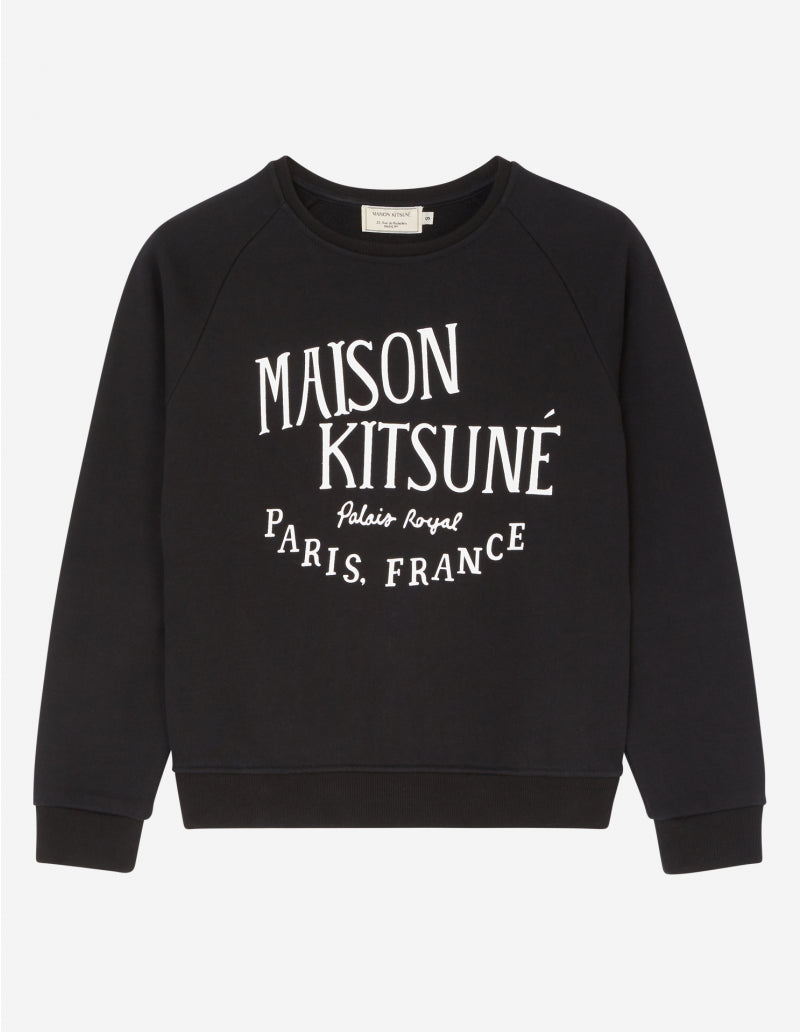 Palais Royale vintage sweatshirt, black