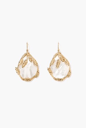 Françoise mother-of-pearl earrings