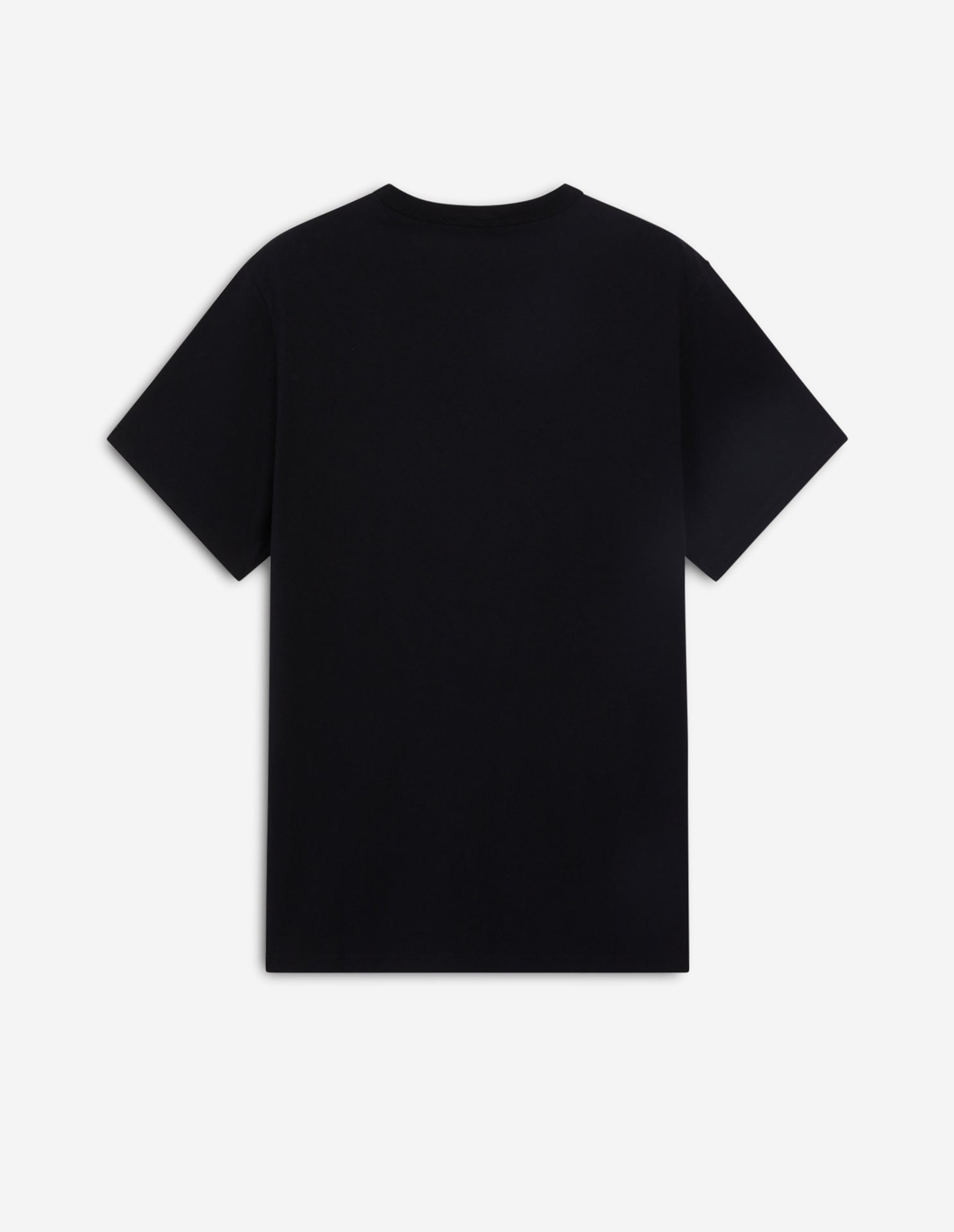 Tricolour fox pocket t-shirt BLACK