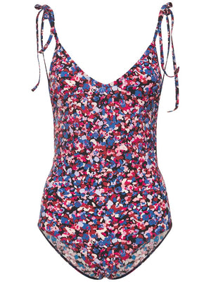 Swan swimsuit pink/blue