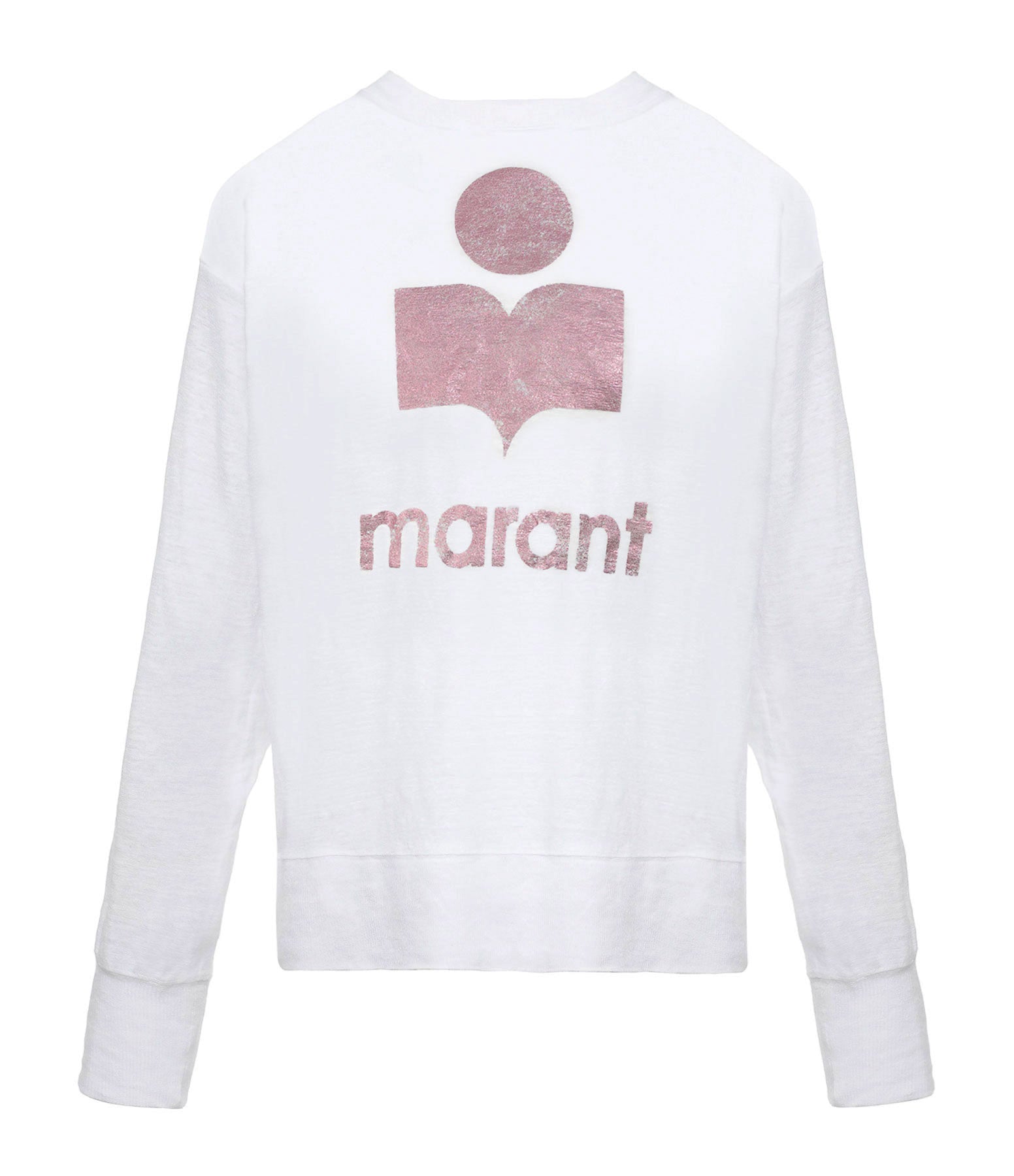 Klowia t-shirt, white (pink logo)