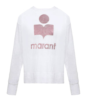 Klowia t-shirt, white (pink logo)