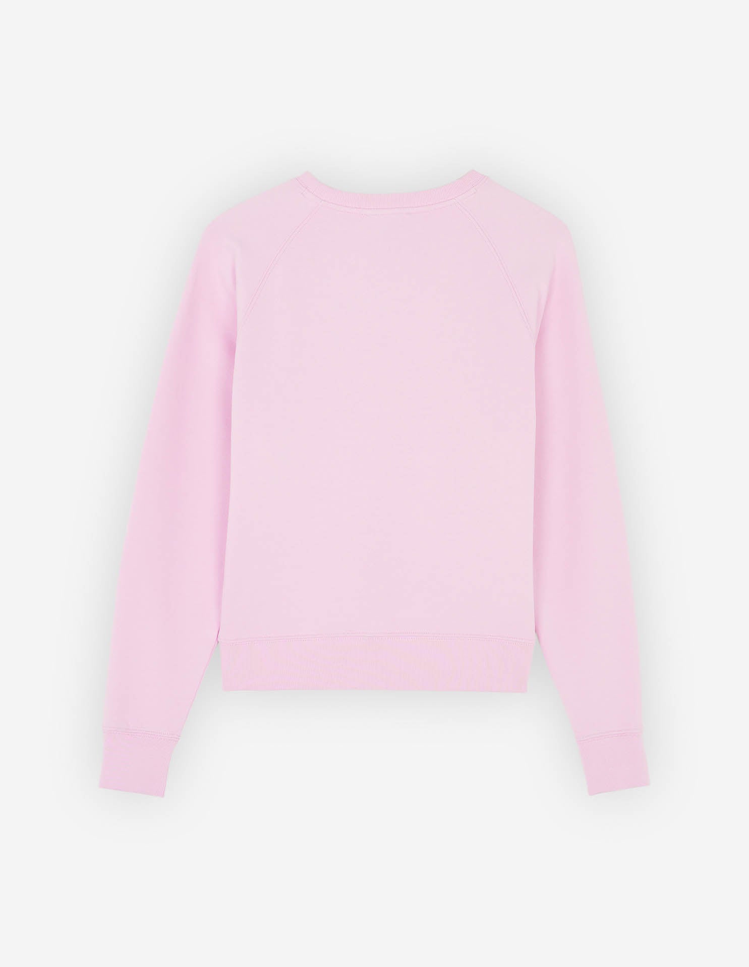 Dressed fox patch adjusted sweatshirt, Dusty Rose