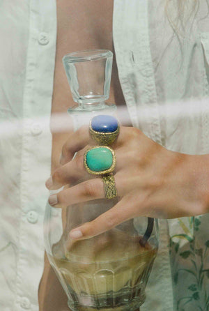 Lapis lazuli Miki ring